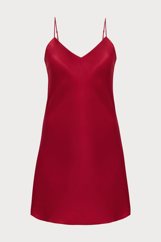 Dream Silk Nightdress Tanga Red