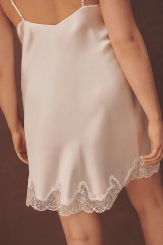 Simone Pérèle Nocturne Silk Nightdress Natural