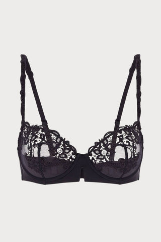 Simone Pérèle Saga Black Half Cup Bra