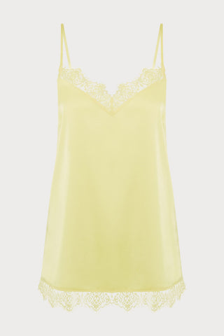 Satin Secrets Yellow Camisole