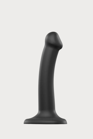Black Double Density Bendable Dildo Small