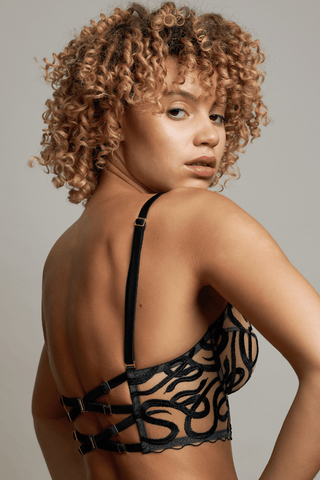 Studio Pia Naga Underwired Longline Bra  Edit alt text