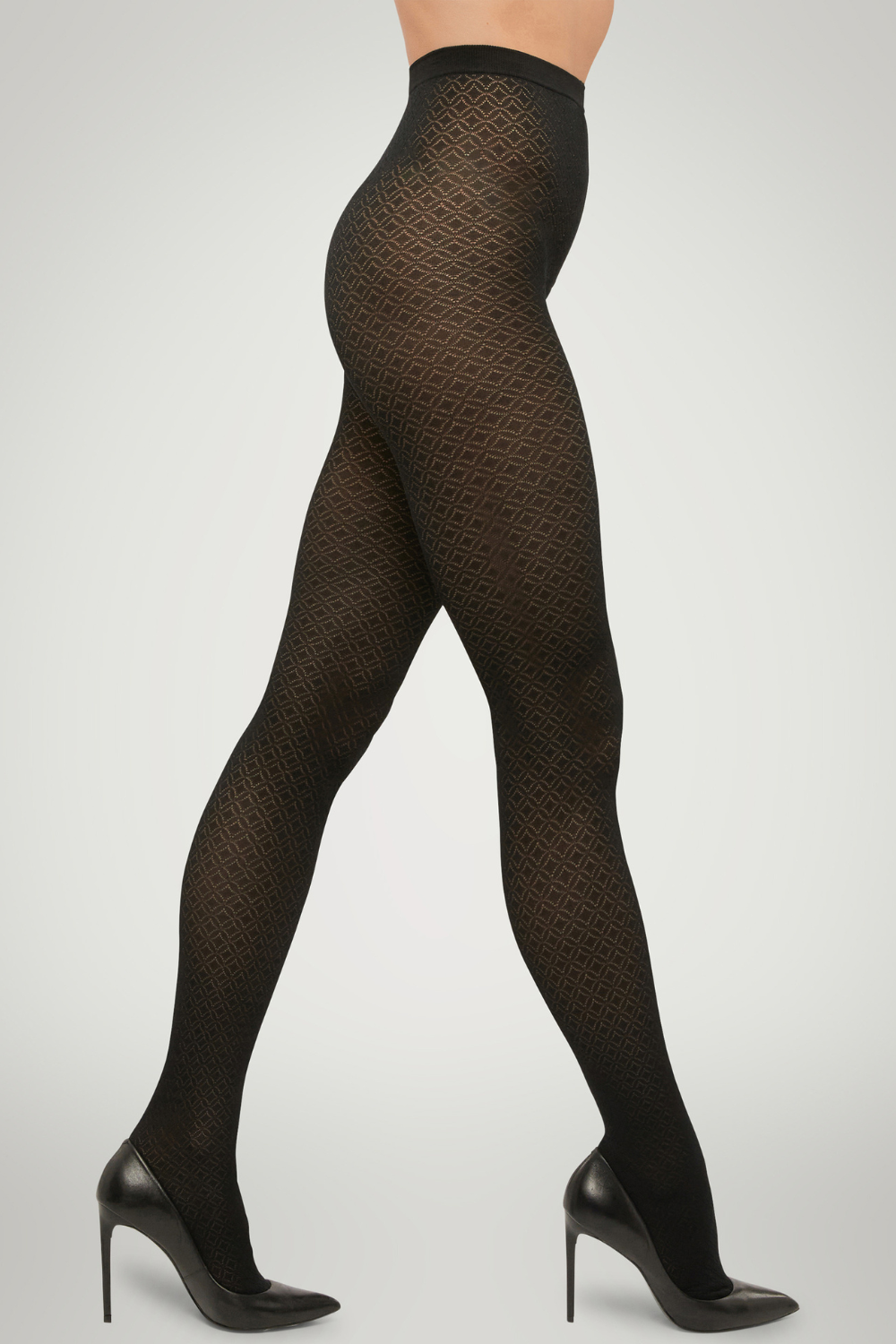 Wolford Pattern Tights Black – Naughty Knickers