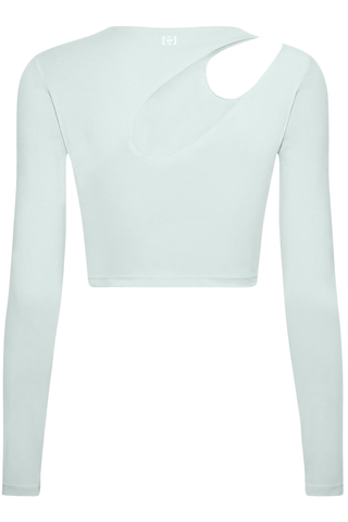 Wolford Warm Up Long Sleeve Top Aqua