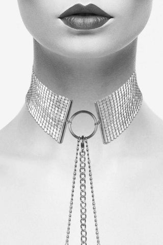 Bijoux Indiscrets Désir Métallique Metallic Mesh Chain Collar