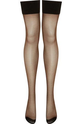 Agent Provocateur Amber Stockings Chestnut