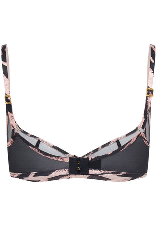 Agent Provocateur Ellise Demi Cup Bra Black/Pink