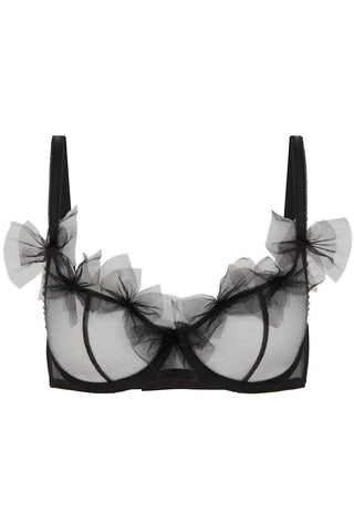 Agent Provocateur Fawn Black Plunge Underwired Bra