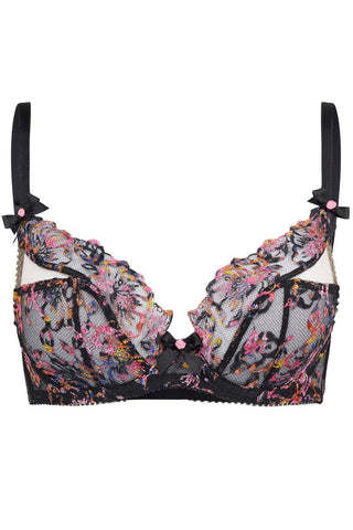 Agent Provocateur Leisha Plunge Underwire Bra Black/Multi