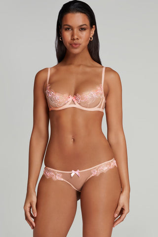 Agent Provocateur Lindie Brief Baby Pink/Orange