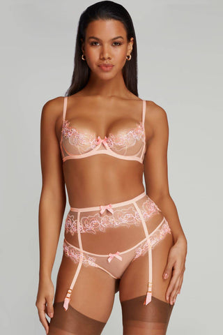 Agent Provocateur Lindie Brief Baby Pink/Orange