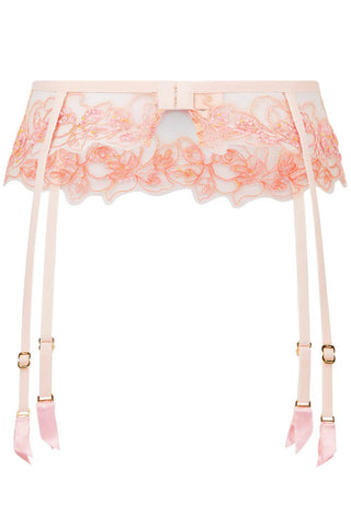 Agent Provocateur Lindie Suspender Baby Pink/Orange