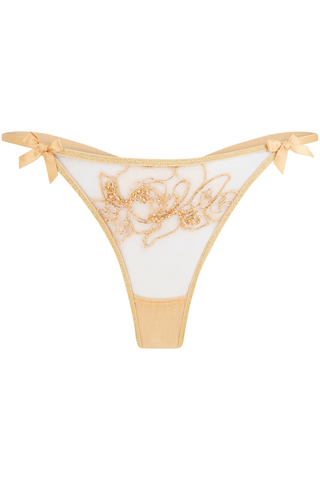 Agent Provocateur Lindie Thong Gold/Sand
