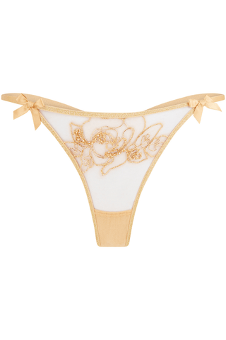 Agent Provocateur Lindie Thong Gold/Sand