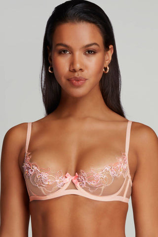 Agent Provocateur Lindie Underwired Bra Baby Pink/Orange