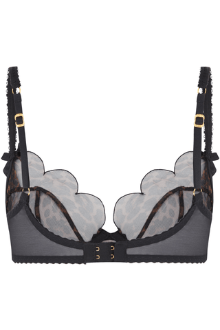 Agent Provocateur Lorna Plunge Underwired Bra Leopard