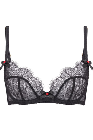 Agent Provocateur Lorna Lace Plunge Underwired Bra