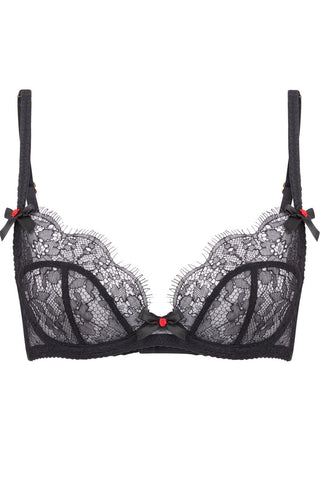 Agent Provocateur Lorna Lace Plunge Underwired Bra
