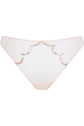 Agent Provocateur Lorna Party Brief Baby Pink/Rose Gold