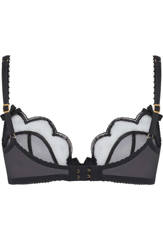 Agent Provocateur Lorna Party Plunge Underwired Bra Black