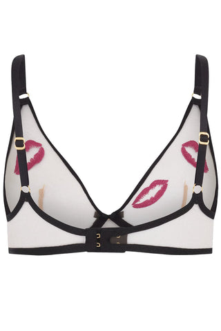 Agent Provocateur Lotie Bra Black/Pink/Sand