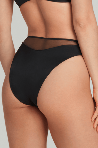 Agent Provocateur Lucky High Leg Brief Black