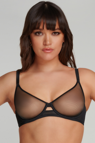 Agent Provocateur Lucky Underwired Bra Black