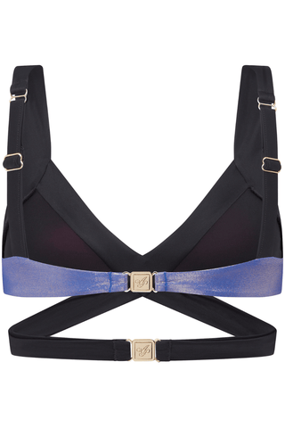 Agent Provocateur Mazzy Bikini Top Pink/Cobalt