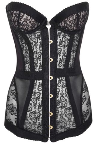 Agent Provocateur Mercy Black Lace Corset