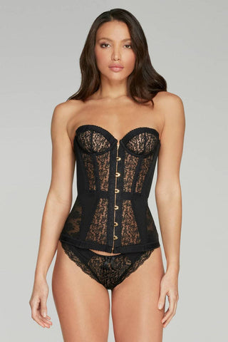 Agent Provocateur Mercy Lace Thong in Black