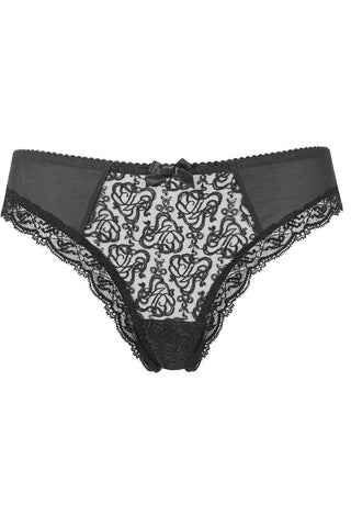 Agent Provocateur Mercy Lace Thong in Black