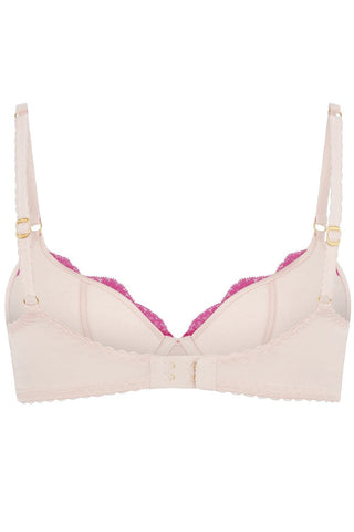 Agent Provocateur Molly Plunge Underwired Bra Pink