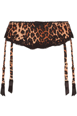 Agent Provocateur Molly Suspender Leopard