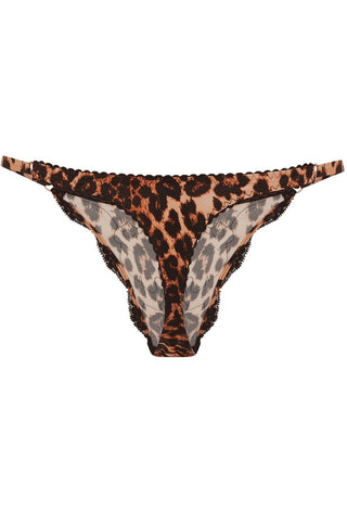 Agent Provocateur Molly Thong Leopard