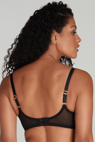 Agent Provocateur Ozella Plunge Underwired Bra Black