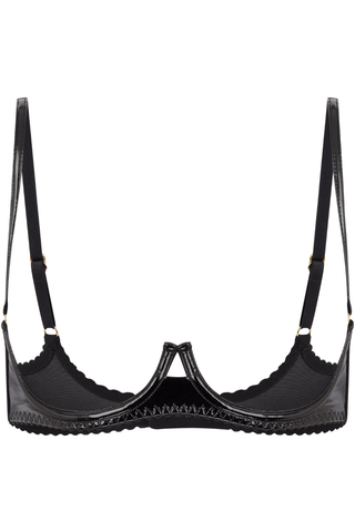 Agent Provocateur Ozella Open Underwired Bra Black