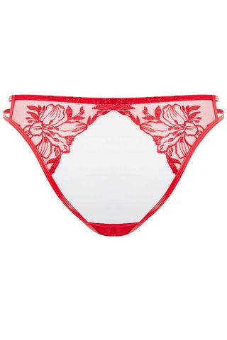 Agent Provocateur Ozella Ouvert Brief Red