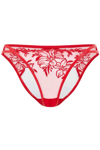 Agent Provocateur Ozella Ouvert Brief Red
