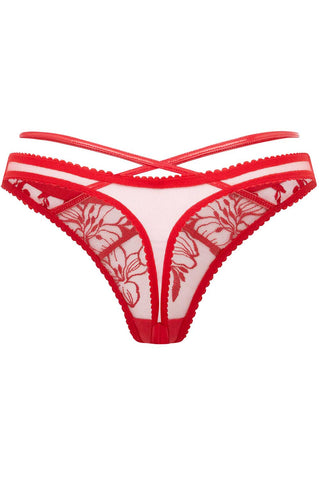 Agent Provocateur Ozella Thong Red