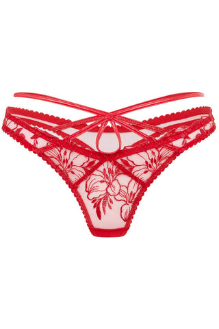 Agent Provocateur Ozella Thong Red