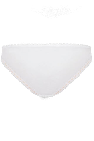 Agent Provocateur Petunia Brief White/Blush/Baby Pink