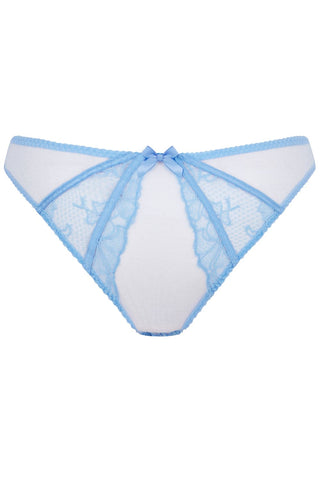 Agent Provocateur Rozlyn Blue Lace Brief