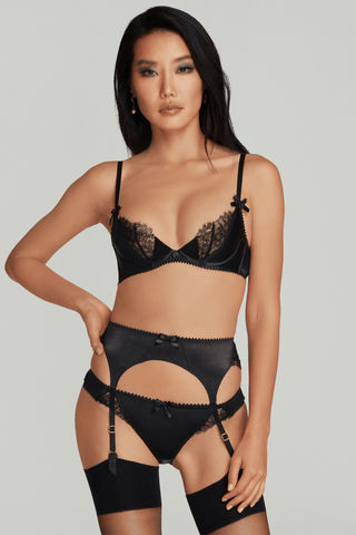 Agent Provocateur Ryan Suspender Belt Black