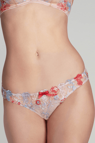 Agent Provocateur Zuri Brief Red/Blue/Sand