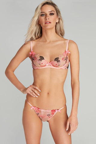 Agent Provocateur Zuri Thong Pink/Red/Sand