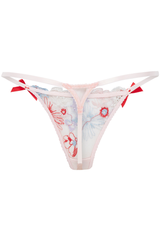 Agent Provocateur Zuri Thong Red/Blue/Sand