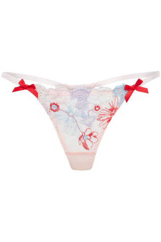 Agent Provocateur Zuri Thong Red/Blue/Sand