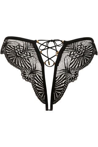 Atelier Amour Enlace Moi Open Brief Black