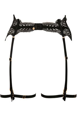 Atelier Amour Enlace Moi Suspender Harness Black