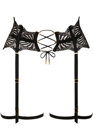 Atelier Amour Enlace Moi Suspender Harness Black